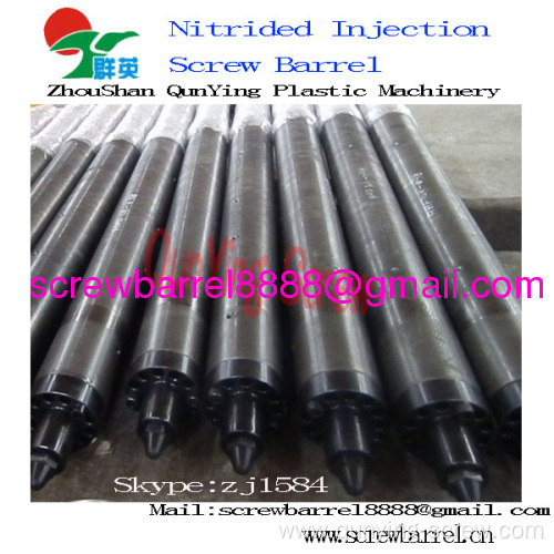 Injection Single Screw Barrel Injection Screw Barrel For Pvc Upvc Pe Pp 